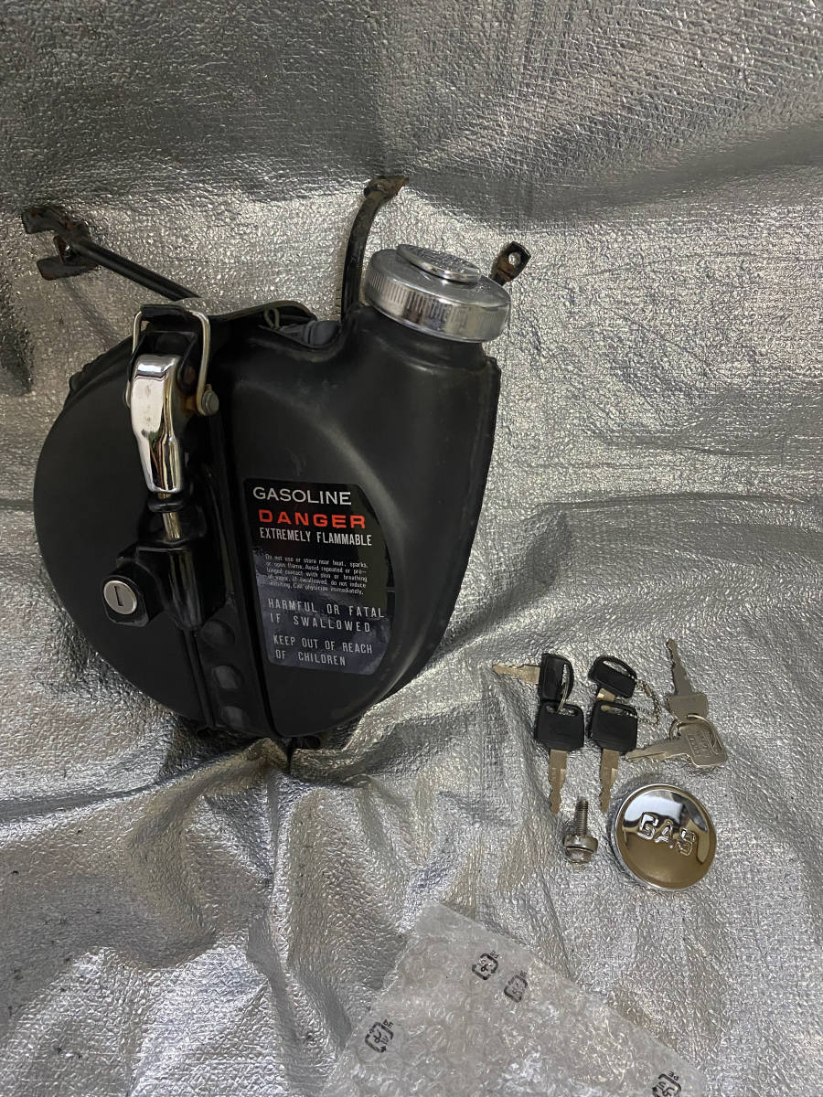 ホンダ CT110 ハンターカブ サブタンク ホンダ純正カギ付きキャップ 
