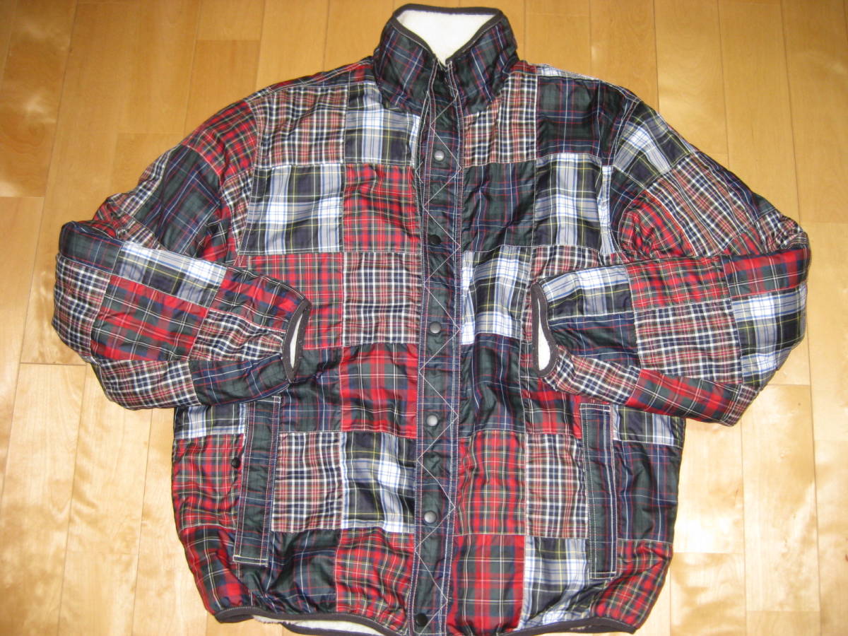 ステューシー STUSSY AUTHENTIC GEAR リバーシブルパッチワーク 