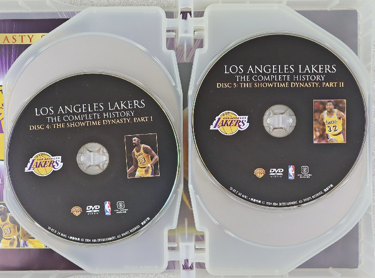NBAダイナスティシリーズ/ヒストリー・オブ・ロサンゼルス・レイカーズ DVD S◎中古品◎DVDソフト『ヒストリー・オブ・ロサンゼルス・レイカーズ