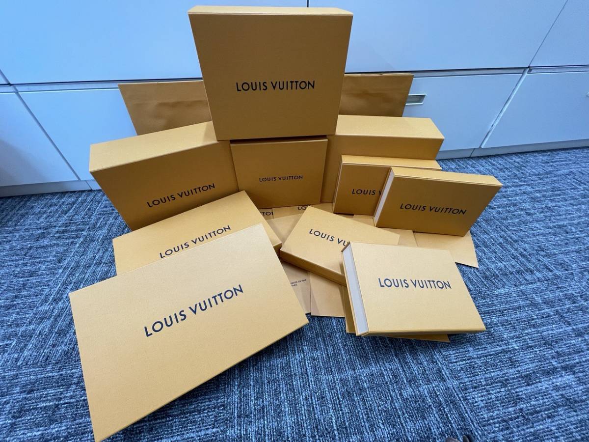 ルイヴィトン 空箱 LOUIS VUITTON まとめ売り ショッパー ショップ袋 