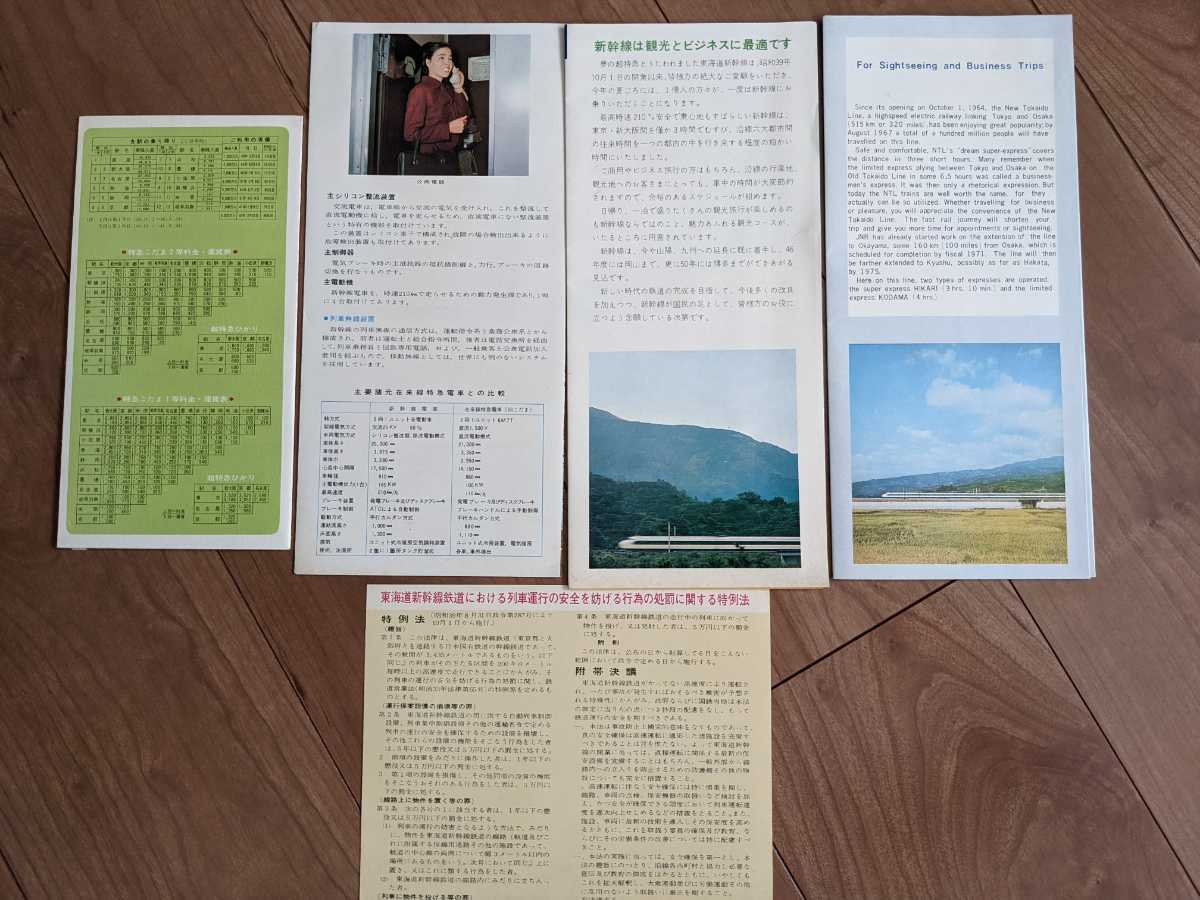 東海道新幹線 パンフレット 日本国有鉄道 国鉄 東海道新幹線 パンフレット 【公式通販】
