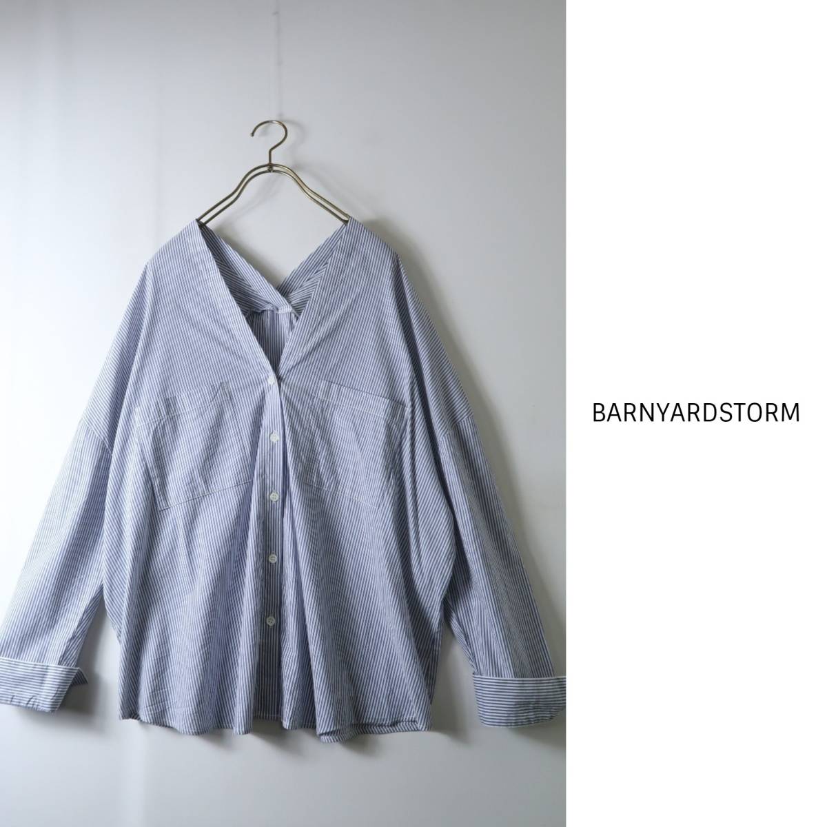 超美品☆バンヤードストーム BARNYARDSTORM☆洗える 前後Vネック 