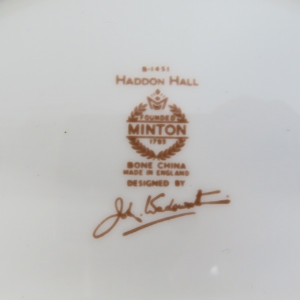 WEDGWOOD/ウェッジウッド MINTON/ミントン 食器 3点セット /080 ミントン MINTON ウェッジウッド 洋食器 購入人気の商品 マグカップ