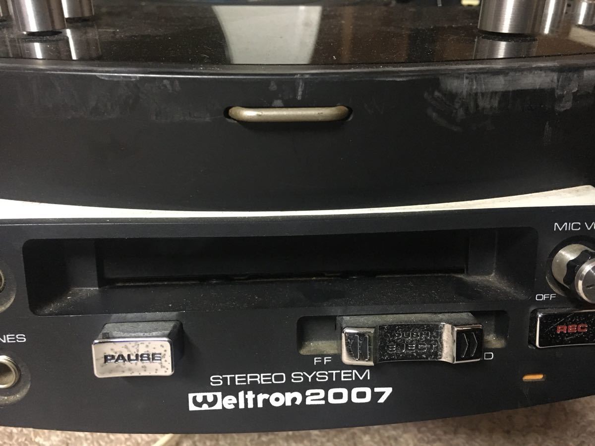 weltron2007 ウェルトロン スペースエイジ レコードプレーヤー 