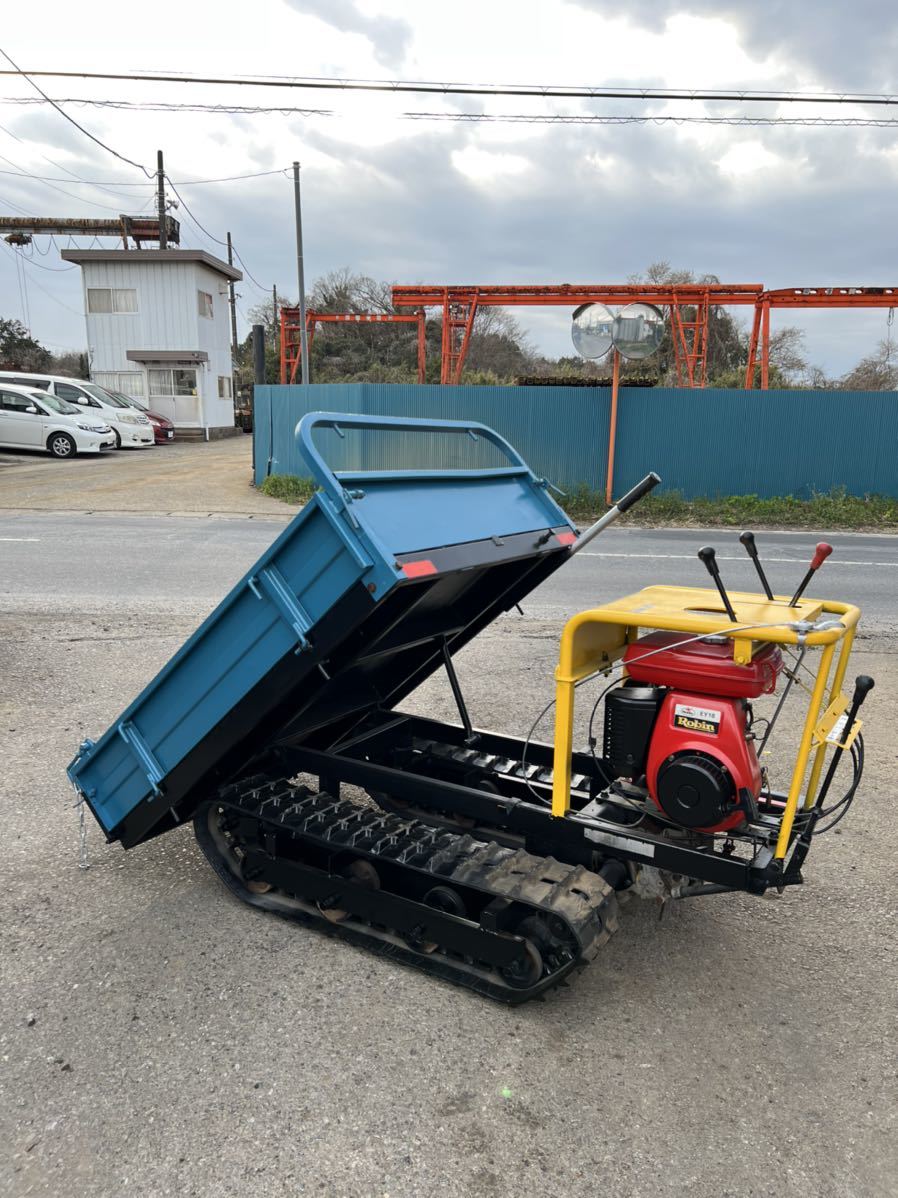 ノザワ クローラカート手動 ダンプ セル付き NOZAWAノザワ クローラ