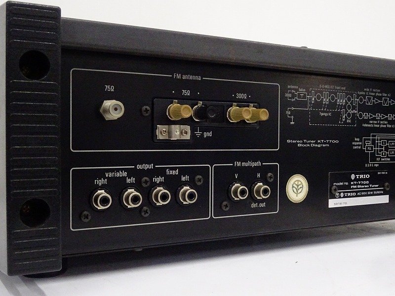 □□TRIO KT-7700 FMチューナー トリオ□□011292012J□□ TRIO トリオ KT-