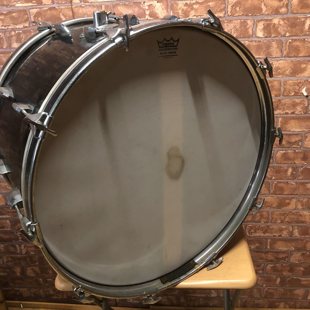 美品 希少 タマ インペリアルスター 大口径ベースドラム 26x14インチ 