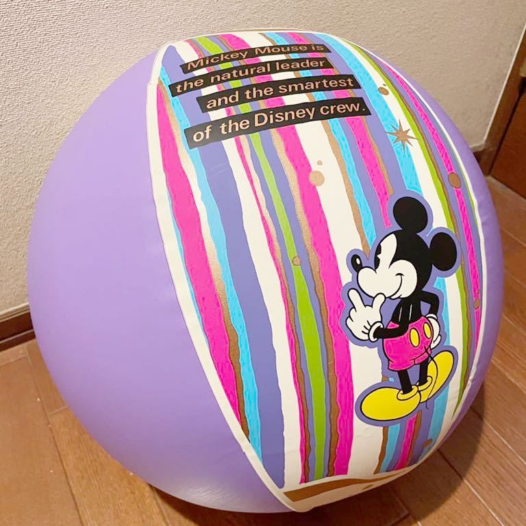 お得，定番人気 ディズニー ミッキー ビーチボール 60cm(ビーチボール)｜売買されたオークション情報、yahooの商品情報をアーカイブ公開 - オークファン ビーチボール