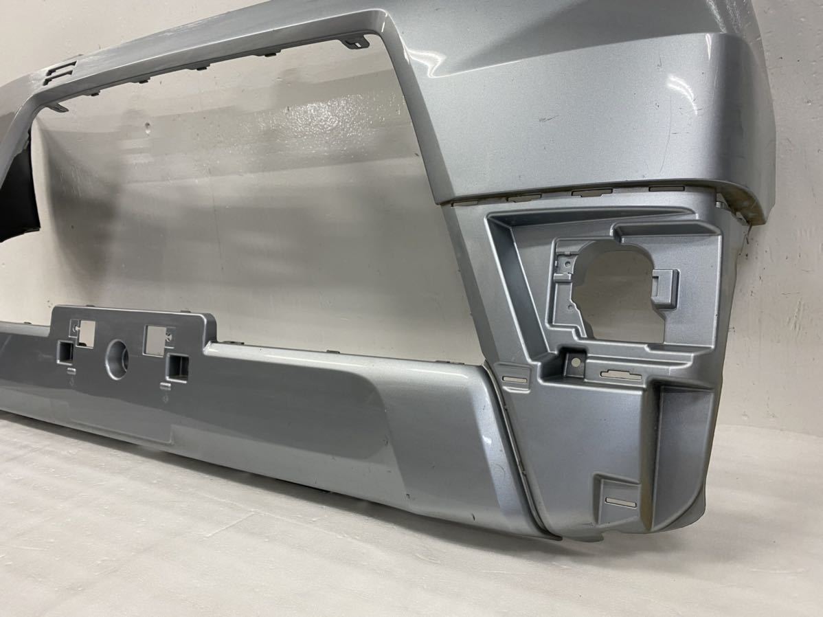 4M29 【凹なし】 ハイゼット S321V 後期 純正 フロントバンパー 52119-B5210 シルバー S28