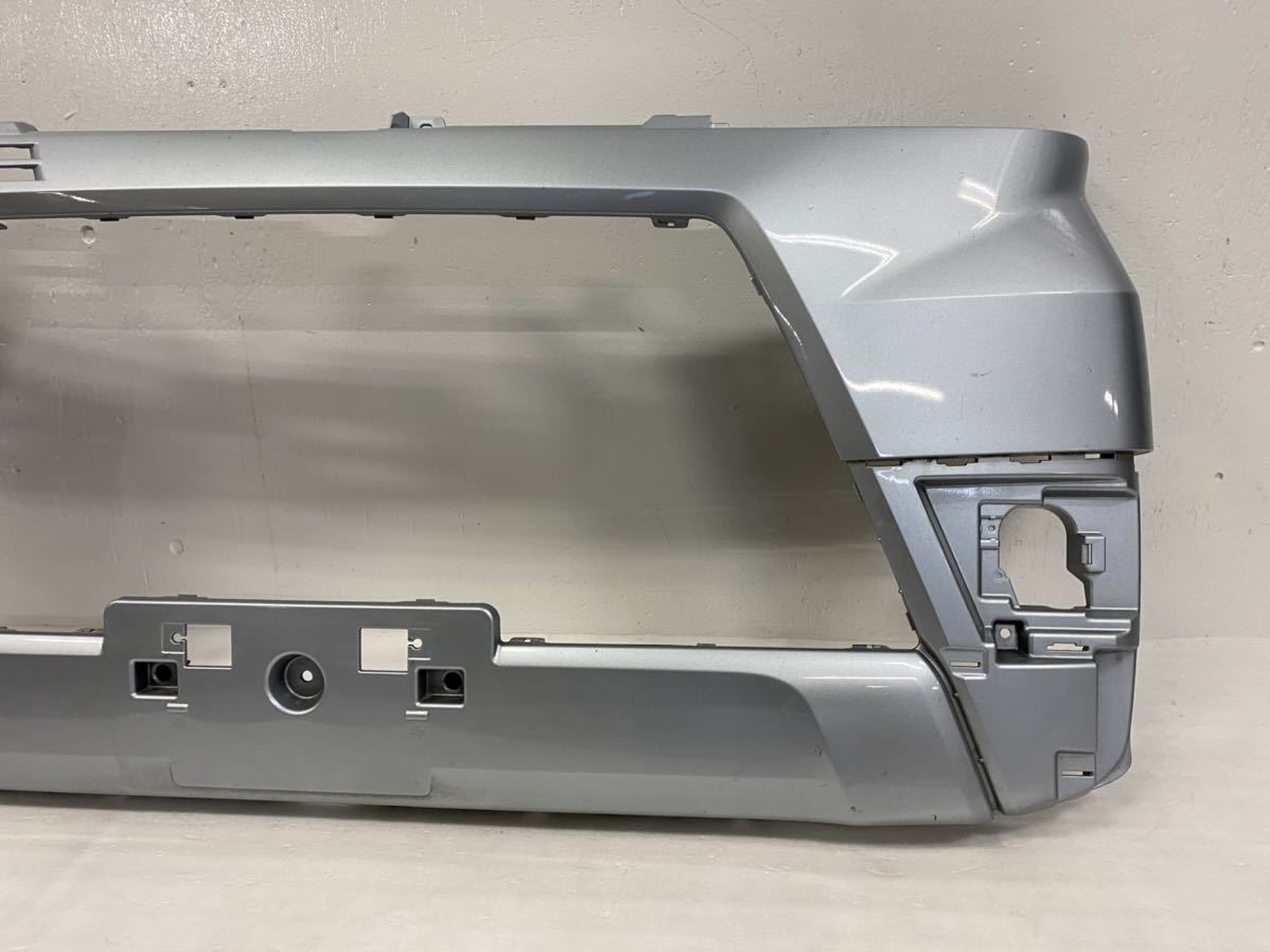 4M29 【凹なし】 ハイゼット S321V 後期 純正 フロントバンパー 52119-B5210 シルバー S28