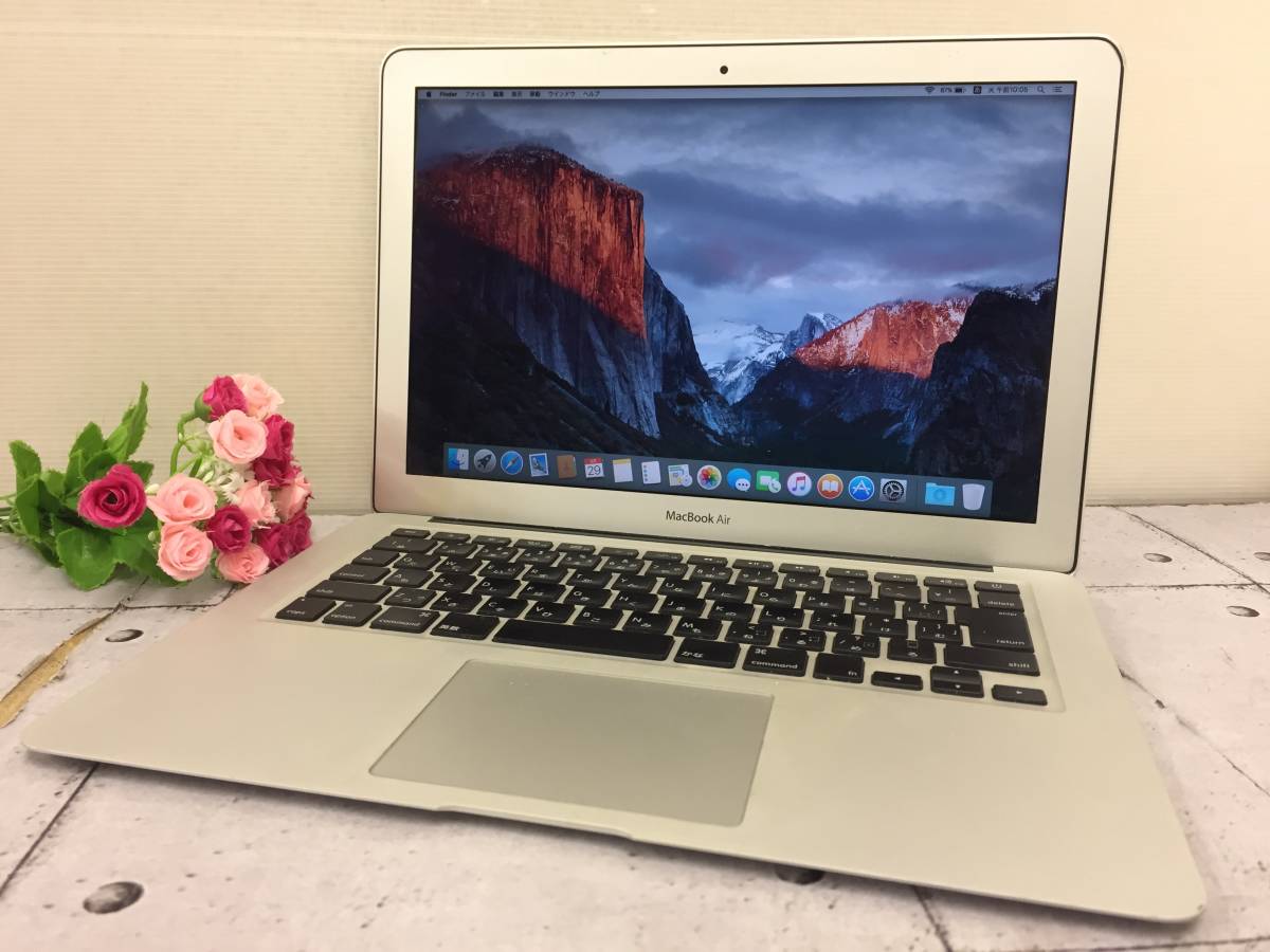 お得，品質保証 良品 13.3インチ Apple MacBook Air 13-inch Mid 2011 A1369 Core i5 2557M /1.7GHz RAM:4GB/SSD:128GB El Capitan(MacBook Air)｜売買されたオークション情報、yahooの商品情報をアーカイブ公開 - オークファン MacBook Air