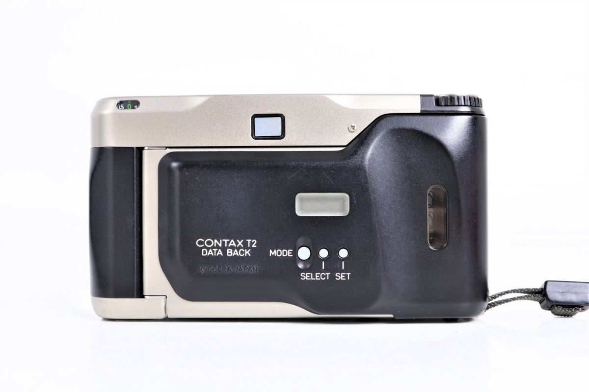 動作品】 CONTAX T2 コンタックス コンパクトフィルムカメラ シルバー