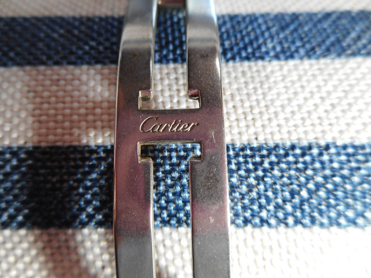 Cartier カルティエ ロードスター 純正革バンド・ブレスベルト 中古品