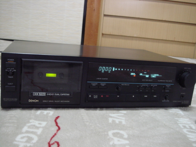 DENON DRR－F100 オートリバース カセットデッキ キャプ