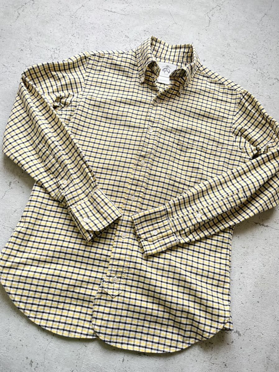 USA製 BLACK FLEECE - BROOKS BROTHERS TTS PLAID B/D SHIRT アメリカ 