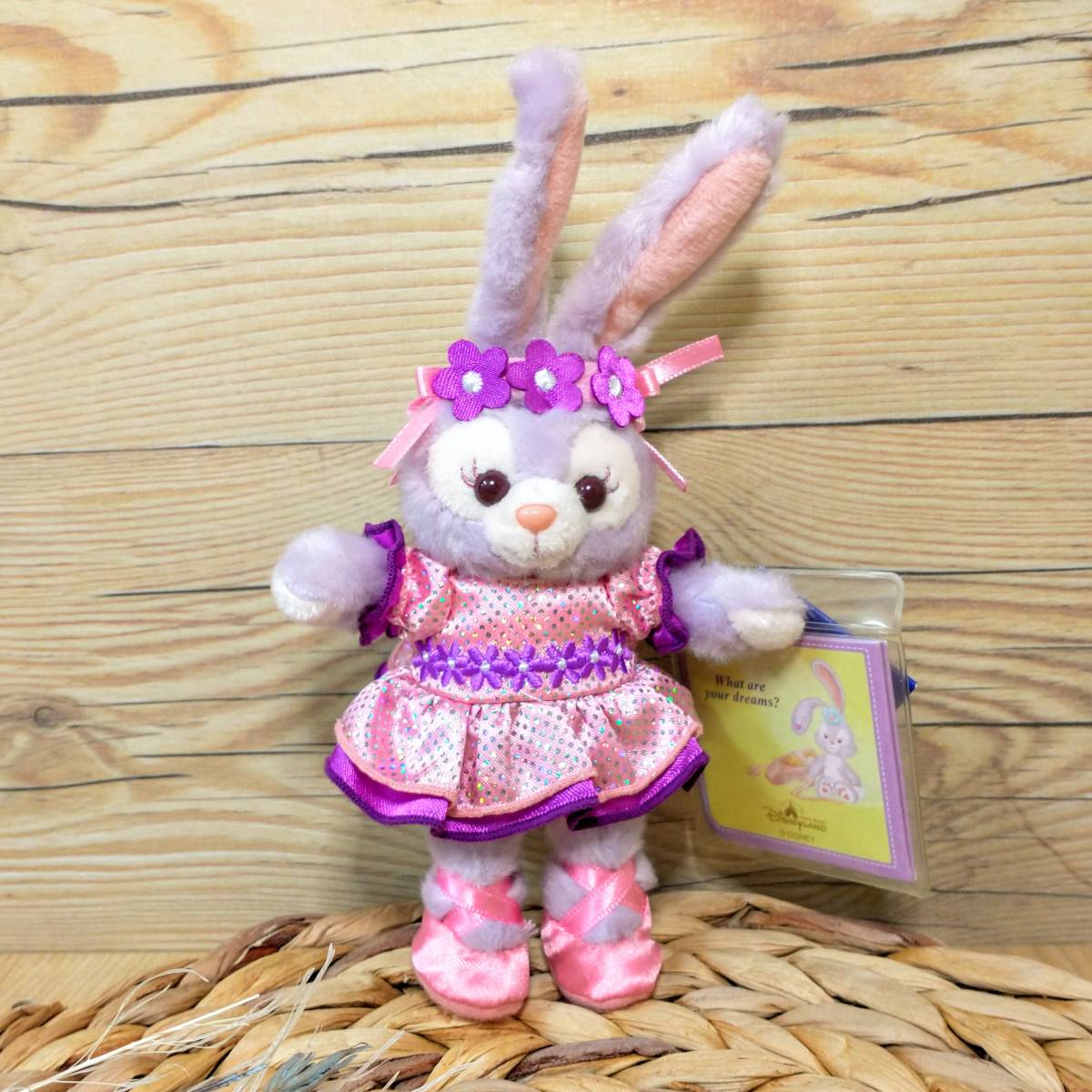 香港ディズニー】ぬいば キーチェーン ステラ・ルー 13周年(ダッフィー 