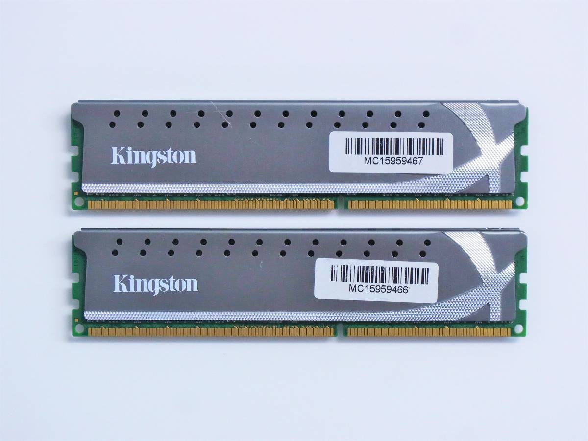 デスパレートなパーツたち】□中古□Kingston DDR3 PC3-15000 8GB×2枚組