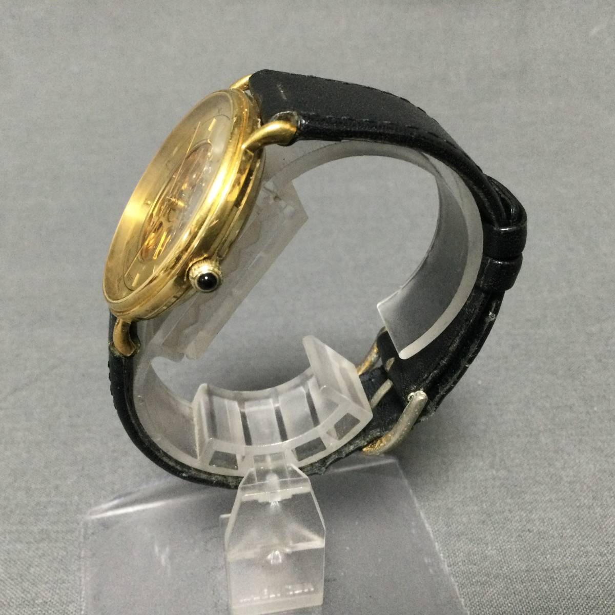 3/31 202281 BUCHERER MSR T44 17JEWELS スケルトン 手巻き 稼動 