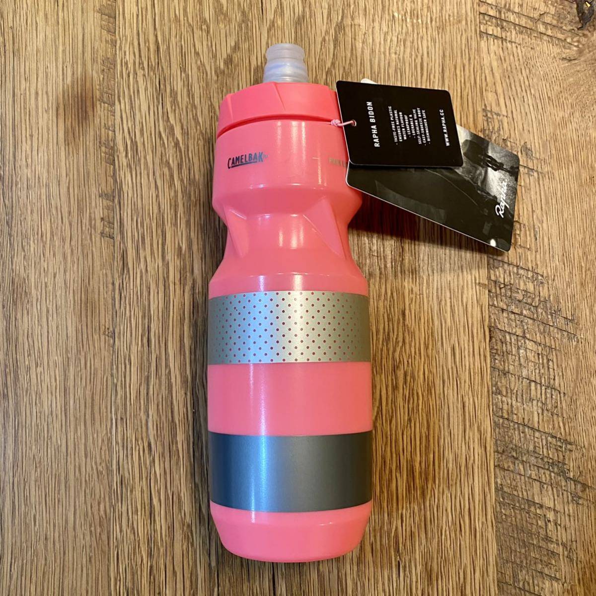 新品】Rapha ラファ ボトル BREVET BIDON HIGH-VIZ PINK Lサイズ 24oz