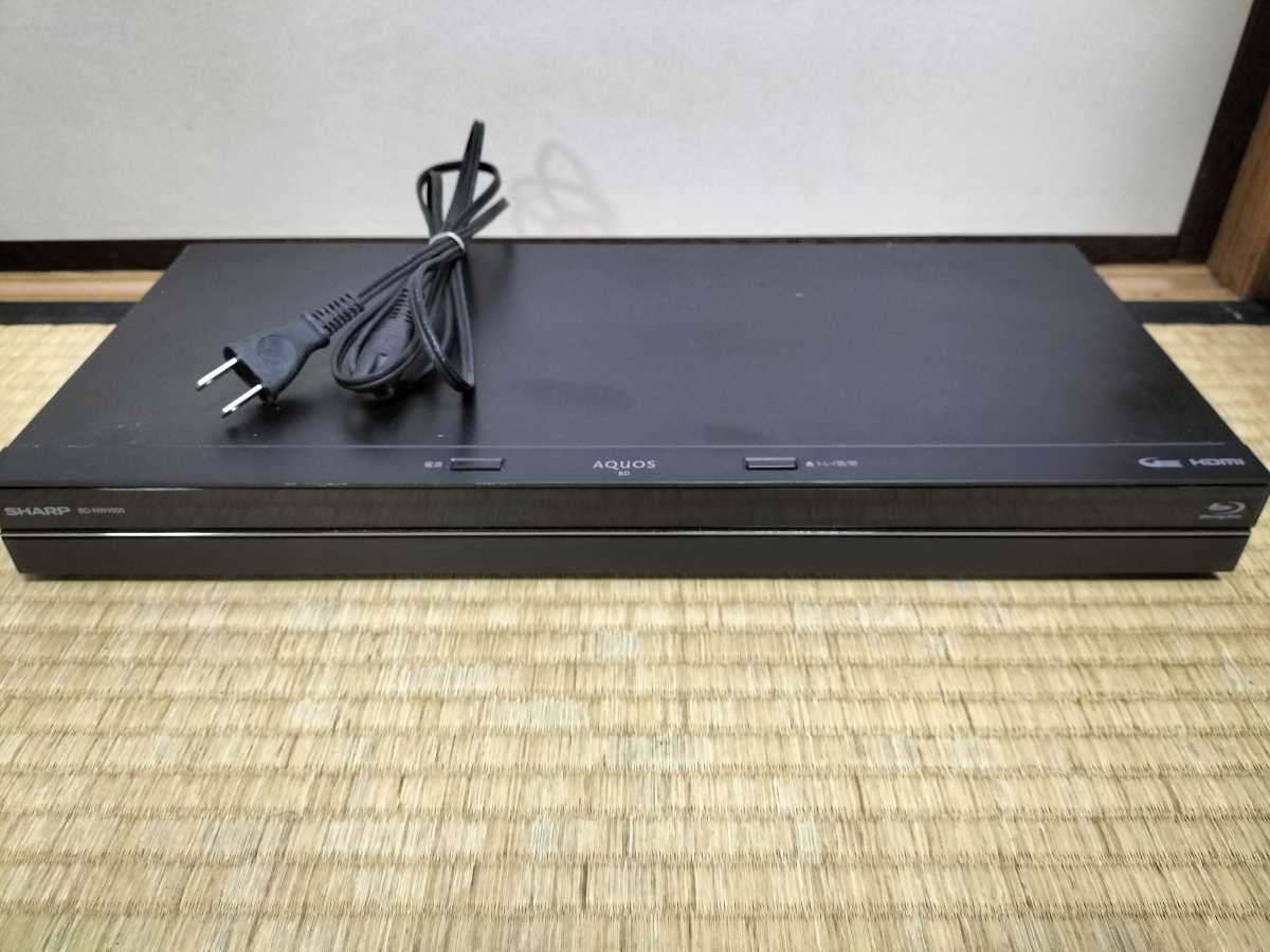 SHARP】AQUOS BD-NW1000 Blu-rayレコーダー 1TB S0017 SHARP/AQUOS
