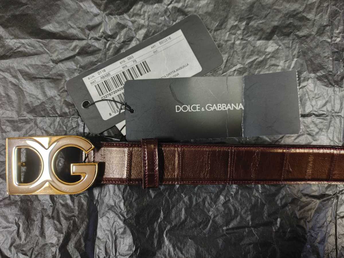 新品未使用！送料無料！DOLCE&GABBANA ドルチェ＆ガッバーナ ロゴバックル　レザー　ベルト 香水 ドルチェ＆ガッバーナ 新品 新品未使用！DOLCE＆GABBANAドルチェ＆ガッバーナシシリー ドルチェ&amp;amp;ガッバーナ DOLCE＆GABBANA