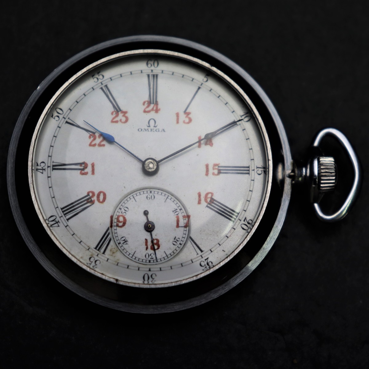 OMEGA オメガ デビル 懐中時計 手巻き ジャンク品 アンティーク