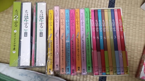 ちはやふる アニメBD 一期二期全巻セット OVA付き 中古美品 アニメの一