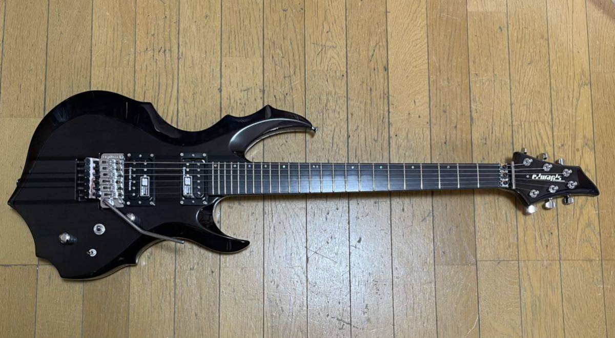 EDWARDS E-FR-145GT Blackフロイドローズ Duncan搭載 edwards e-fr-145GT floydrose duncan sh-1 tb-4 エドワーズ