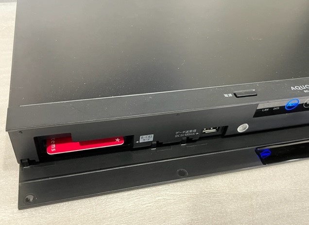 2018年製 シャープ BDレコーダー HDD/500GB / W録画 BD-NW520 メンテ