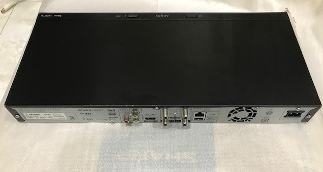 2018年製 シャープ BDレコーダー HDD/500GB / W録画 BD-NW520 メンテ