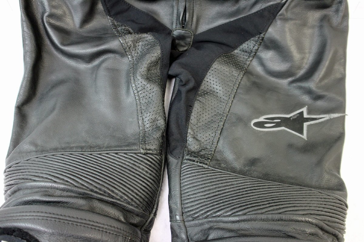 ▽中古品▽アルパインスターズ レザーパンツ （サイズ：USA32/EUR48 