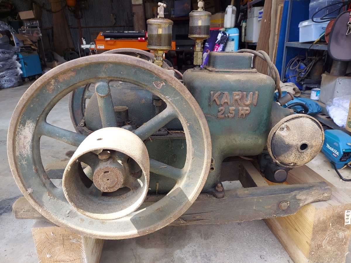 埼玉発 カルイ発動機 2 5馬力 引き取り限定 発動機 売買されたオークション情報 Yahooの商品情報をアーカイブ公開 オークファン Aucfan Com