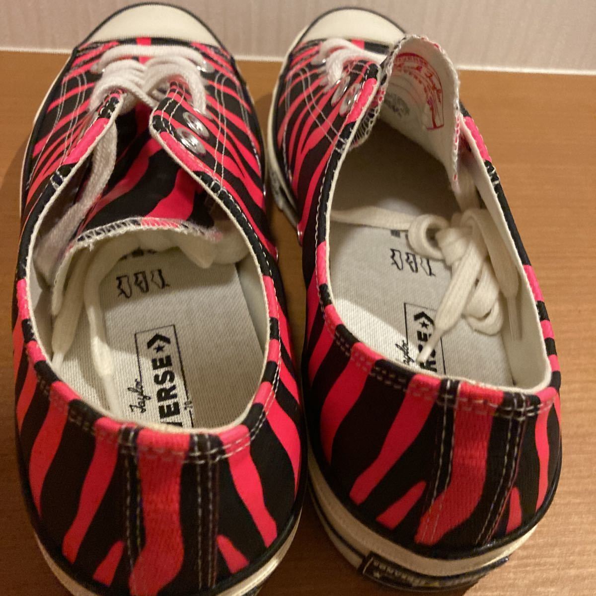 未使用 コンバース CT70 29cm ピンク ゼブラ converse チャック 