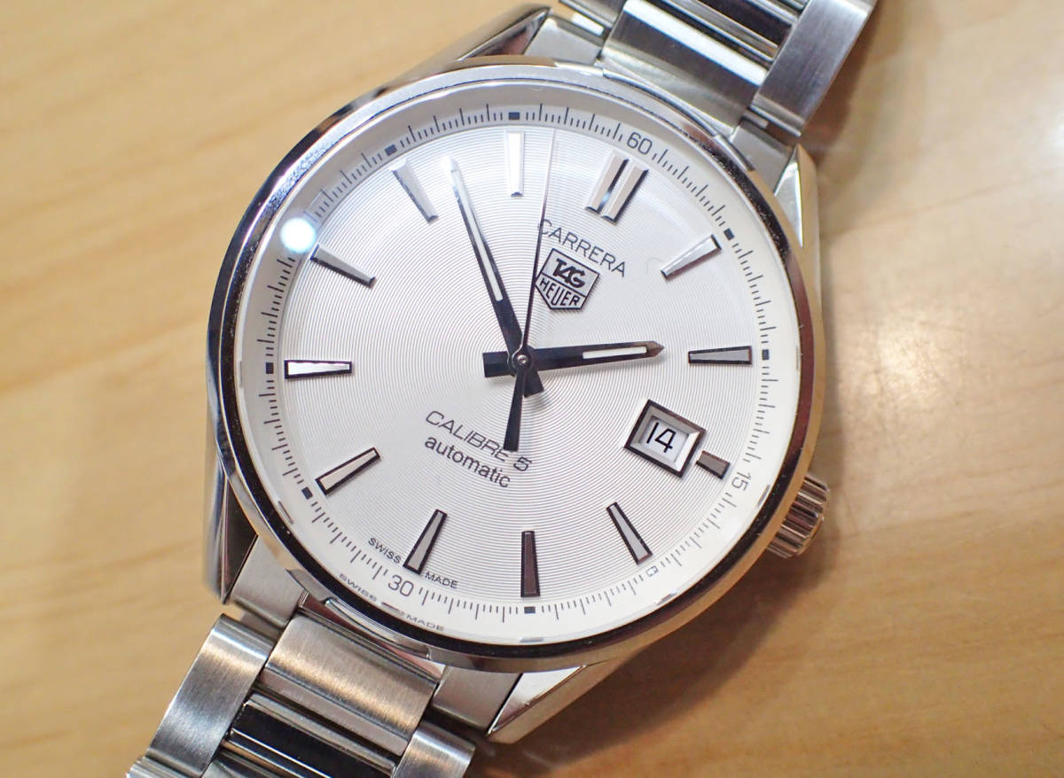 美品/正規 保証付き ◇タグホイヤー/TAG HEUER カレラ ◇ WAR211B 