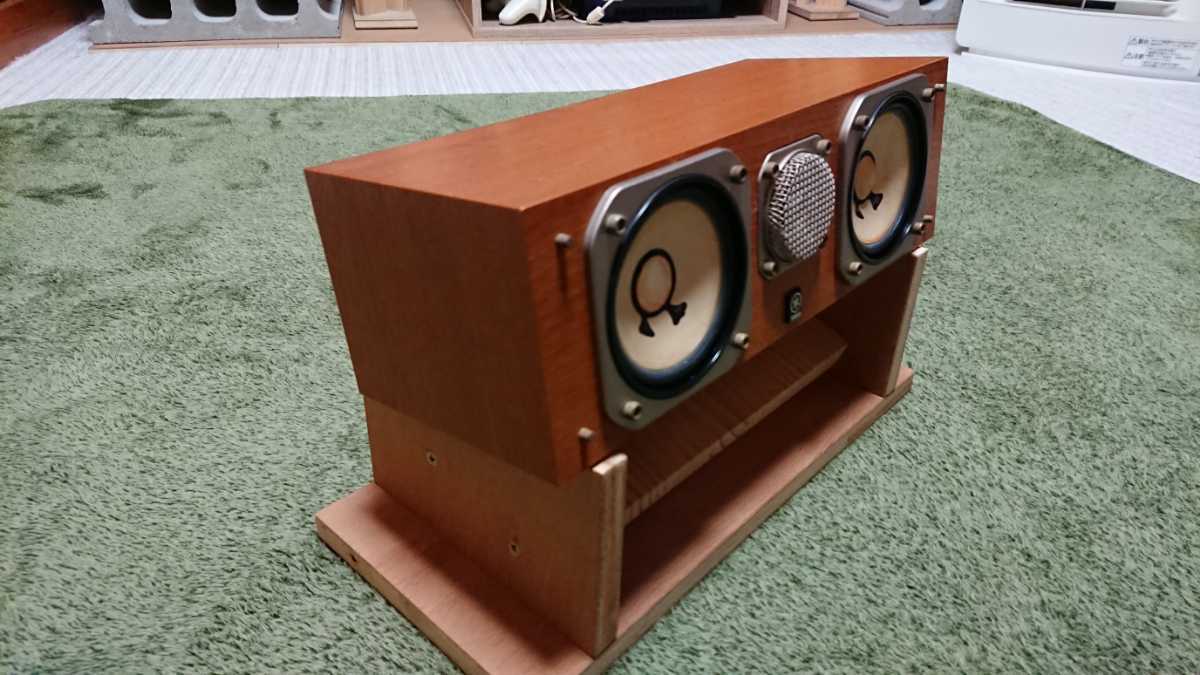 Yamaha ヤマハ ｎｓ C10mm センタースピーカー ジャンク 自作スタンド付 スピーカー本体 売買されたオークション情報 Yahooの商品情報をアーカイブ公開 オークファン Aucfan Com