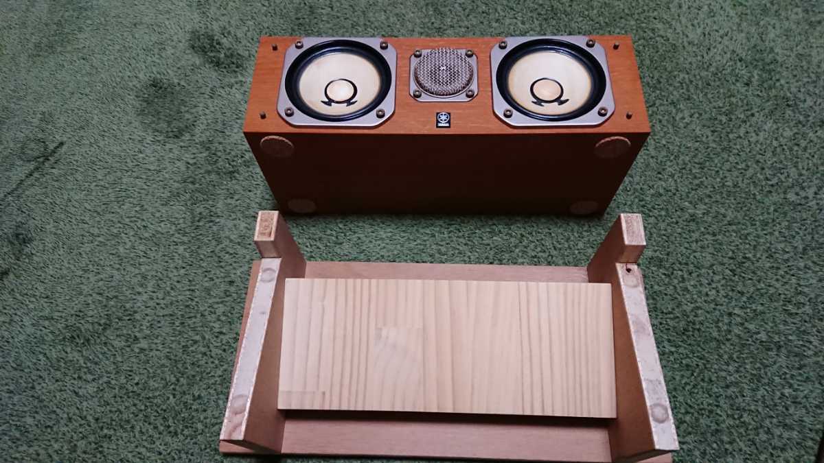 Yamaha ヤマハ ｎｓ C10mm センタースピーカー ジャンク 自作スタンド付 スピーカー本体 売買されたオークション情報 Yahooの商品情報をアーカイブ公開 オークファン Aucfan Com