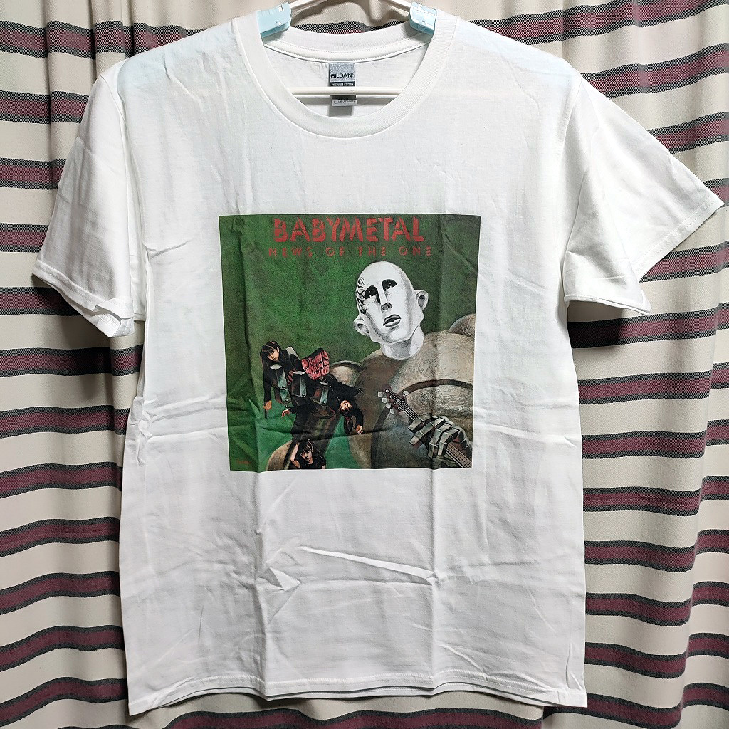  彡 海外製 BABYMETAL ベビーメタル Tシャツ News Of The World: 世界に捧ぐ クイーン QUEEN パロディ バンドTシャツ(Tシャツ)｜売買されたオークション情報、yahooの商品情報をアーカイブ公開 - オークフ Tシャツ