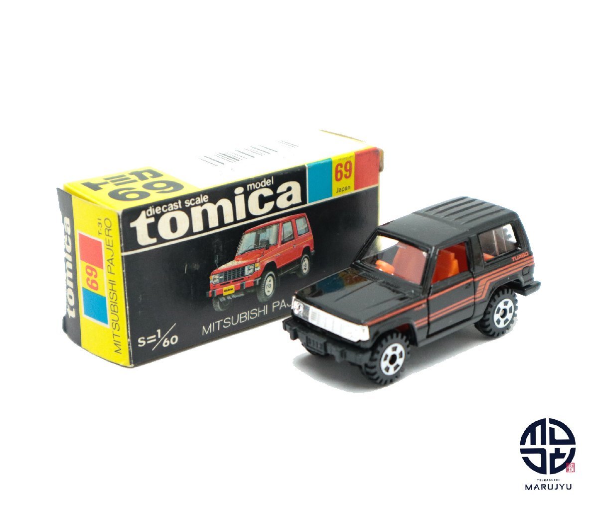 1円～ TOMY 黒箱トミカ 三菱 パジェロ 日本製 / ミニカー 1円〜 黒箱