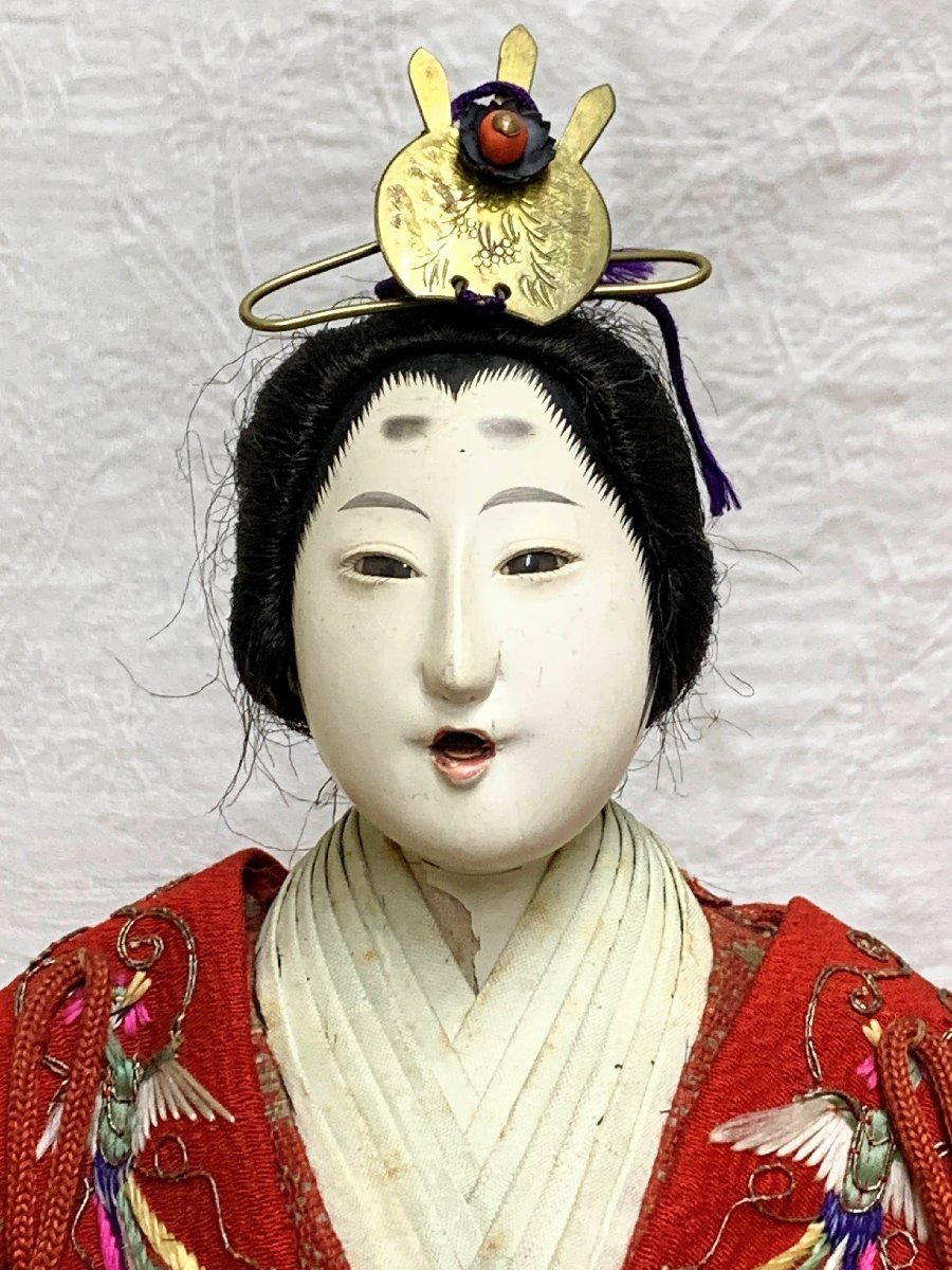 雛人形 親王飾り 大正期十三年 古い雛人形 内裏雛 9755⁄初だし 季節