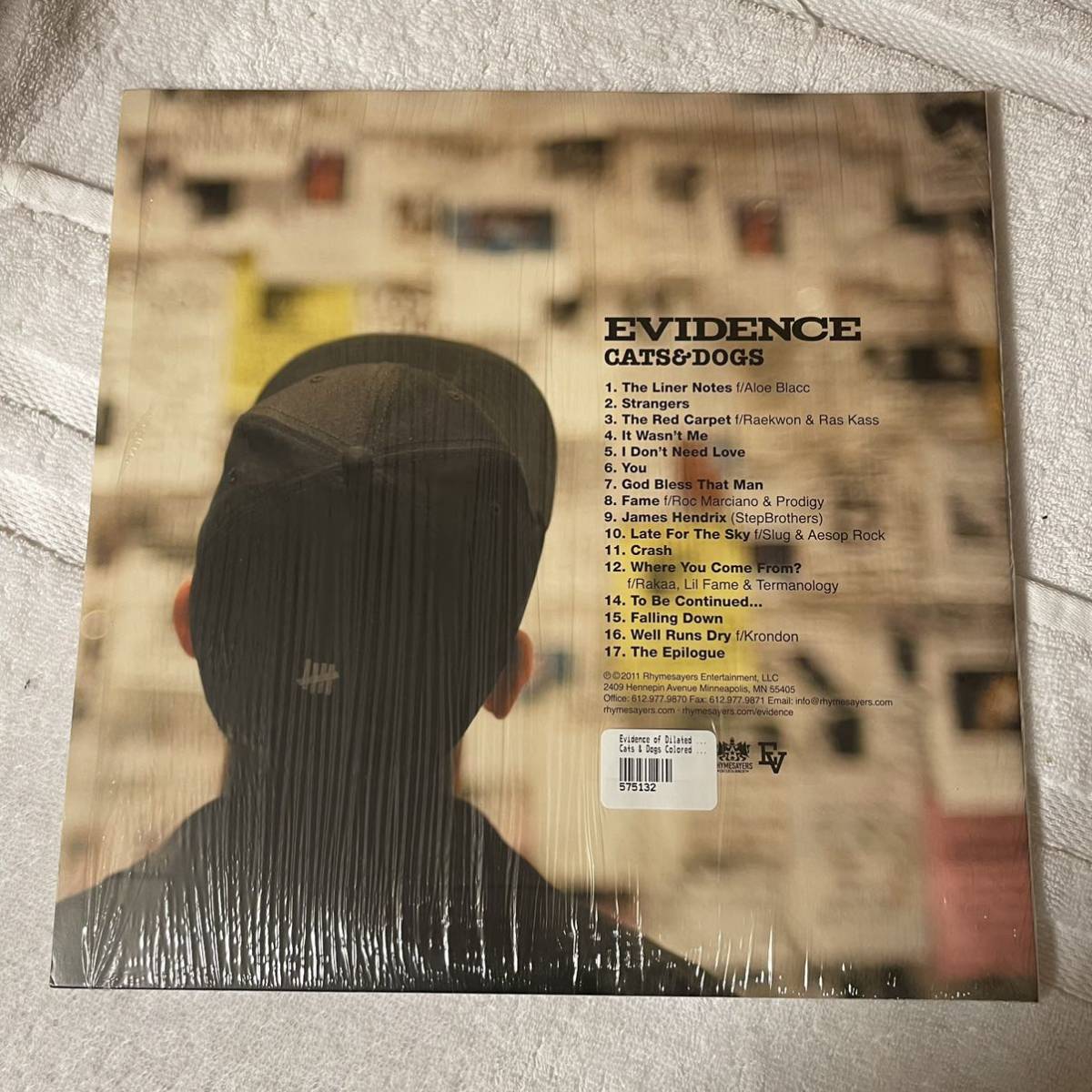 & Cats Dogs | Evidence - (Deluxe Version) Vinyl 貼るケアで