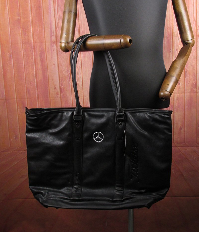 新作，100%新品 NLALKHO13641 Titlist&times;Mercedes Benz タイトリスト&times;メルセデスベンツ レザー トートバッグ ブラック系(トートバッグ)｜売買されたオークション情報、yahooの商品情報をアーカイブ公開 - オーク トートバッグ