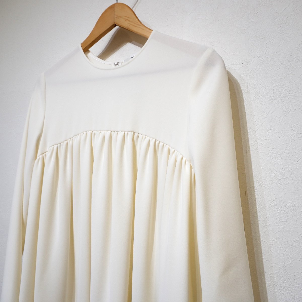 ヨーコチャン スカラップブラウス36 YOKO CHAN】ノースリーブ