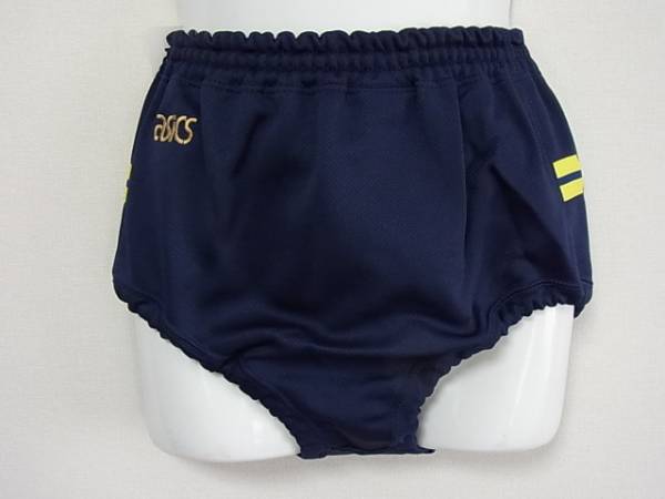即決★貴重品★アシックス特注ブルマ　紺　O寸 兵庫県立三原高等学校指定品