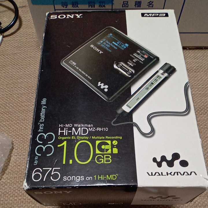 SONY MDウォークマン MZ-RH10 Hi-MD 動作未確認 Hi-MD MZ-RH10 SONY