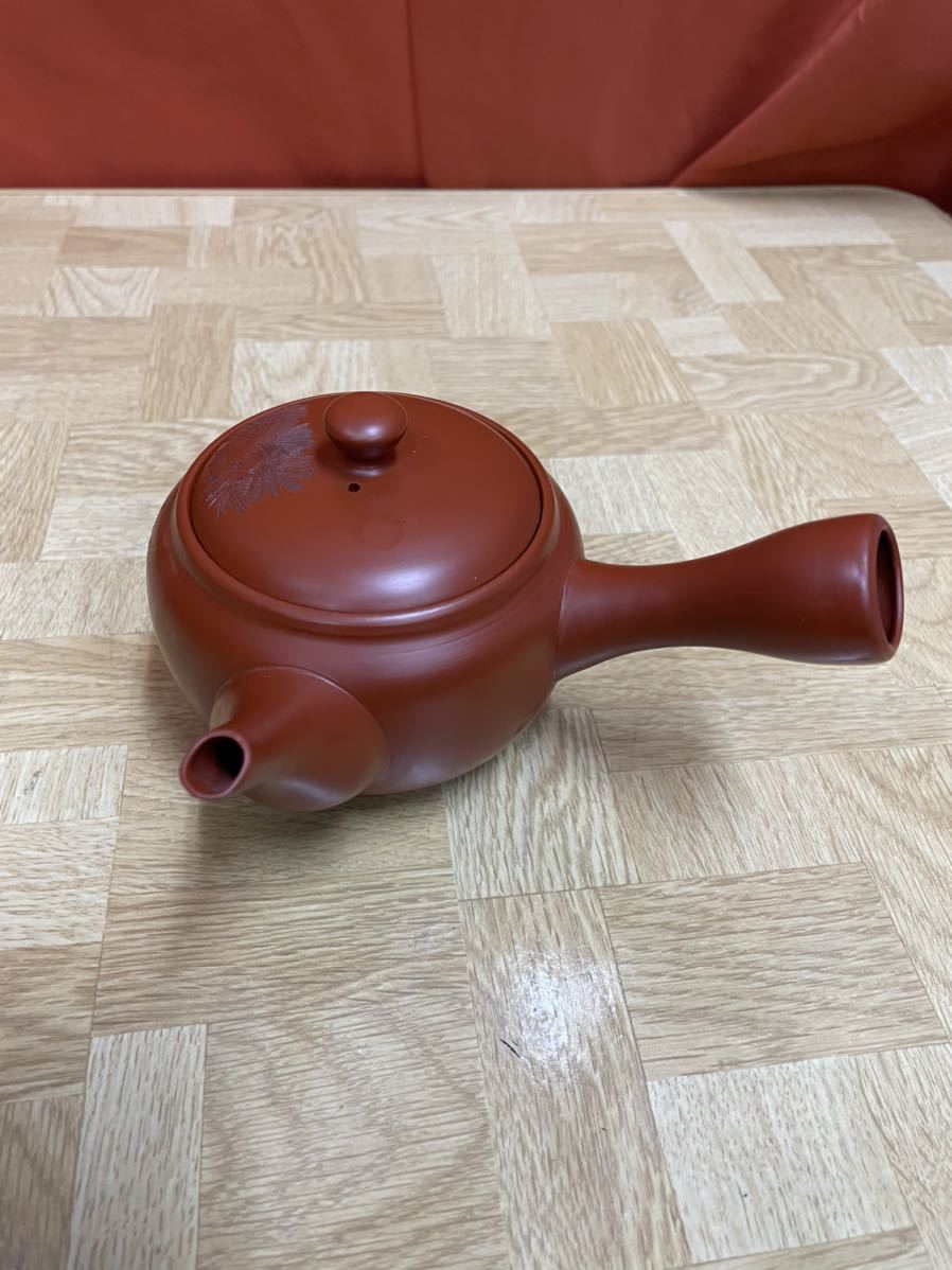 常滑焼 - 陶元謹製常滑焼朱泥≪茶入茶心壺茶壷