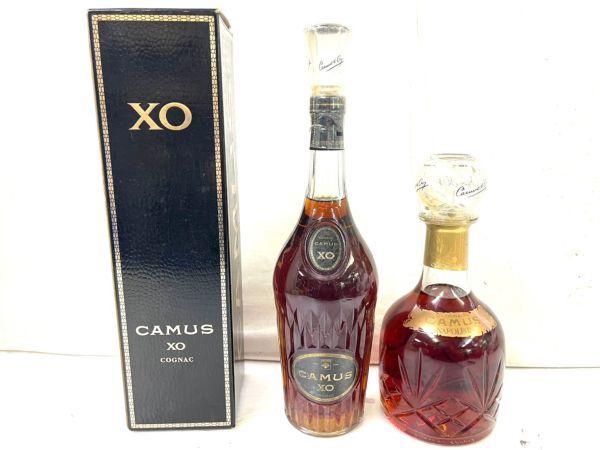 ブランデー Napoleon & Camus XO D431-K27-1590 CAMUS/カミュ お酒 2本 NAPOLEON/ナポレオン XO COGNAC