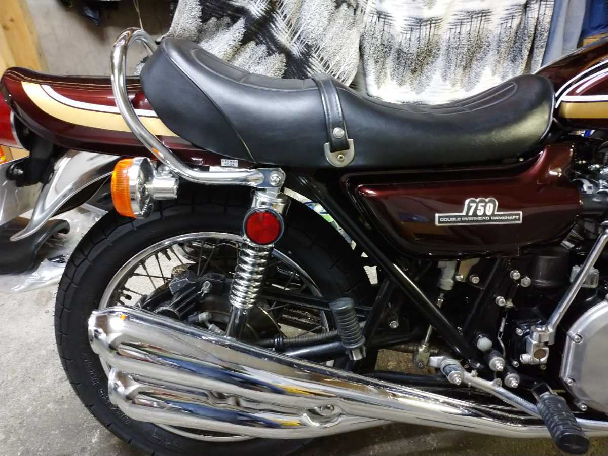 カワサキ Z750D1 シート 中古品 / Z1 Z2 Z900 KZ(純正品)｜売買された