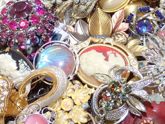 ブローチ ヴィンテージ アクセサリー 美品多数 おまとめ 母が手放そ