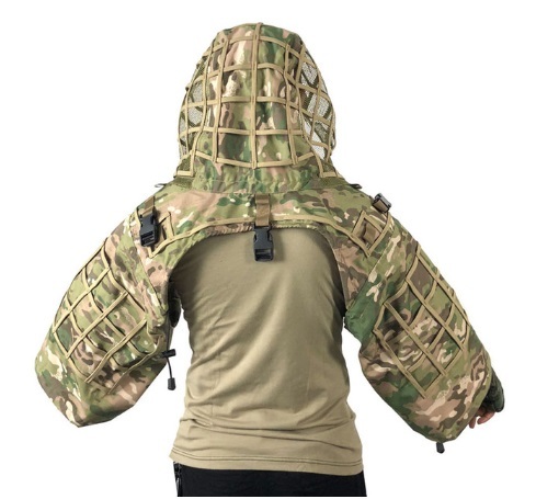 Ghillie ハーフギリー フード ギリーフード | Modular 3D NOVRITSCH 3D