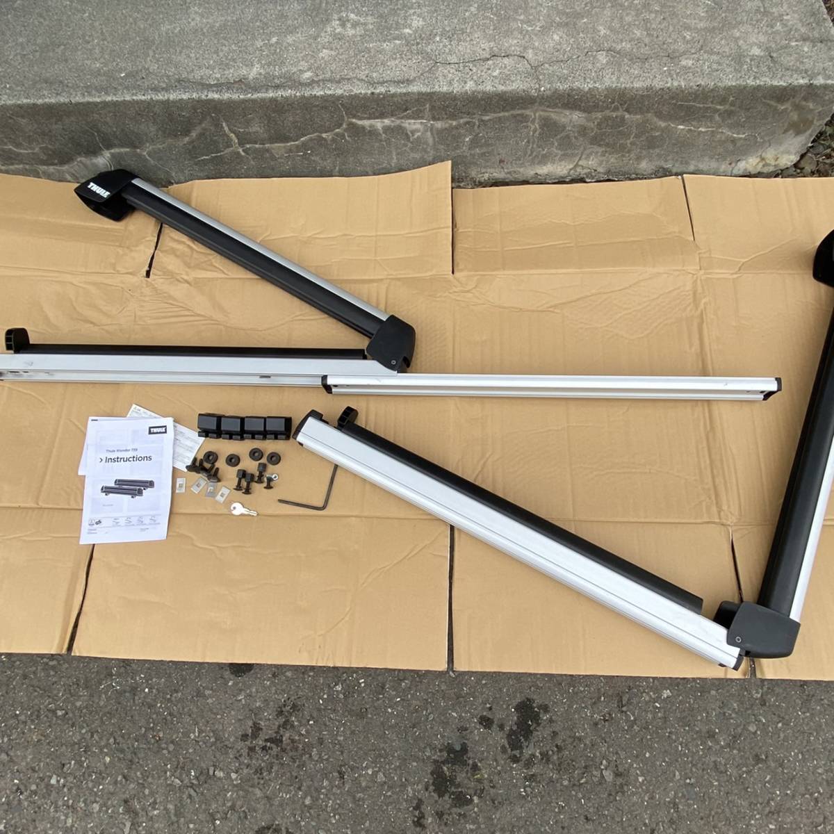 THULE スキー スノボーキャリア 】 スーリー th739 エクステンダー 